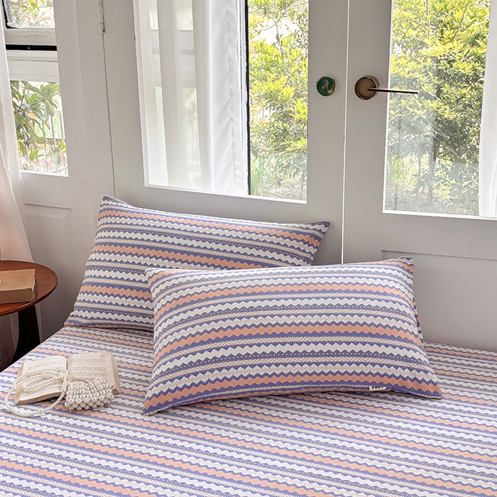 91家纺网 家纺一手货源 找家纺 （总）青泽家纺 2025新款原棉老粗布床笠系列