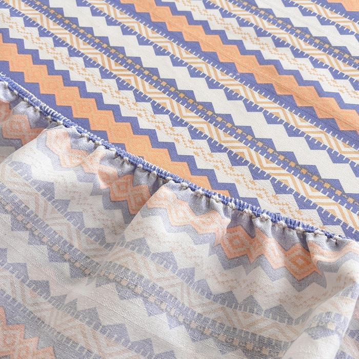 91家纺网 家纺一手货源 找家纺 （总）青泽家纺 2025新款原棉老粗布床笠系列