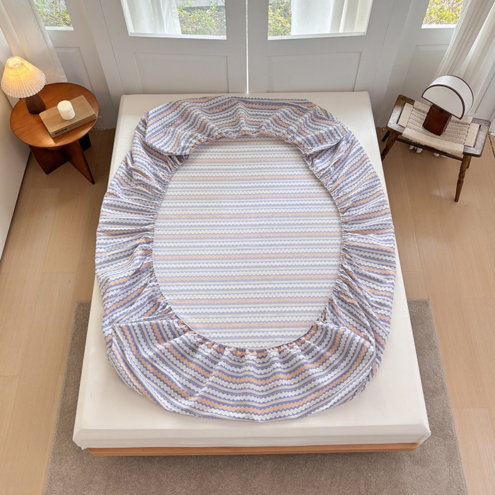 91家纺网 家纺一手货源 找家纺 （总）青泽家纺 2025新款原棉老粗布床笠系列