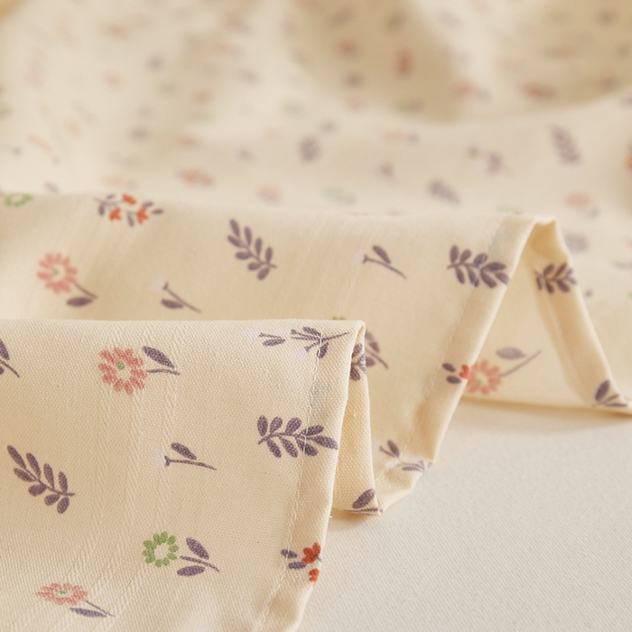 91家纺网 家纺一手货源 找家纺 青泽家纺 2025年新款老粗布床单原棉三枚缎卡老粗布凉席三件套亚麻棉麻床单枕套 絮语