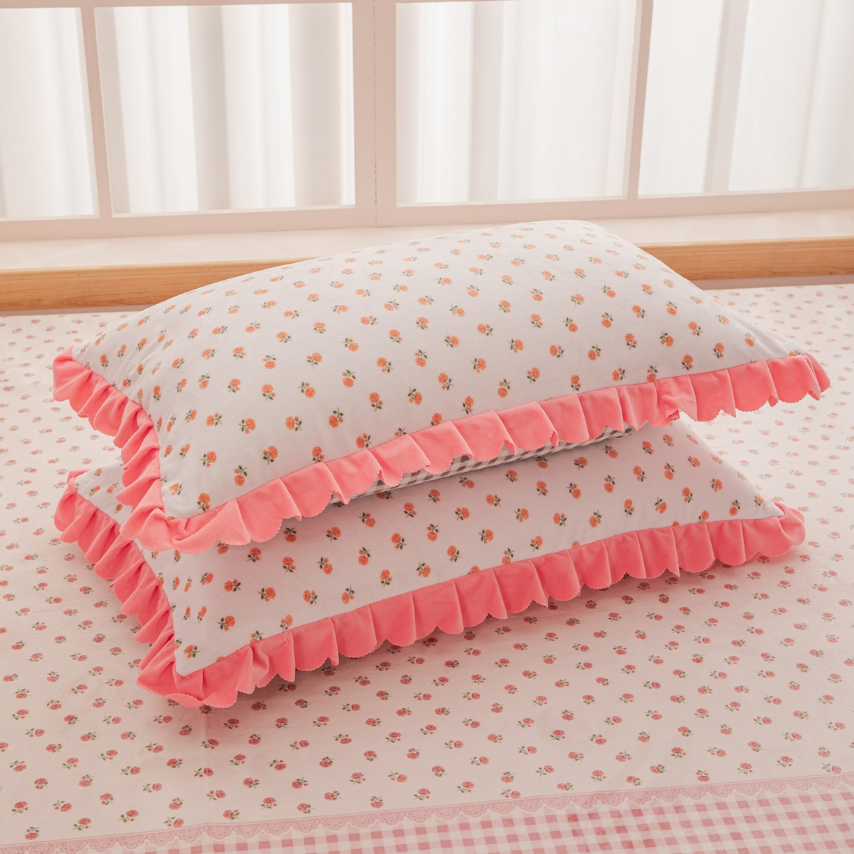 91家纺网 家纺一手货源 找家纺 手艺人家纺 2025新款宝宝绒复合牛奶绒炕盖 JHK55