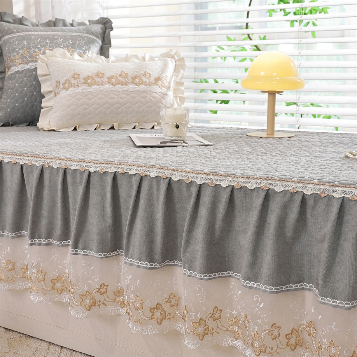 91家纺网 家纺一手货源 找家纺 （总）共鸣沙发垫 2025新款羊毛尼飘窗垫