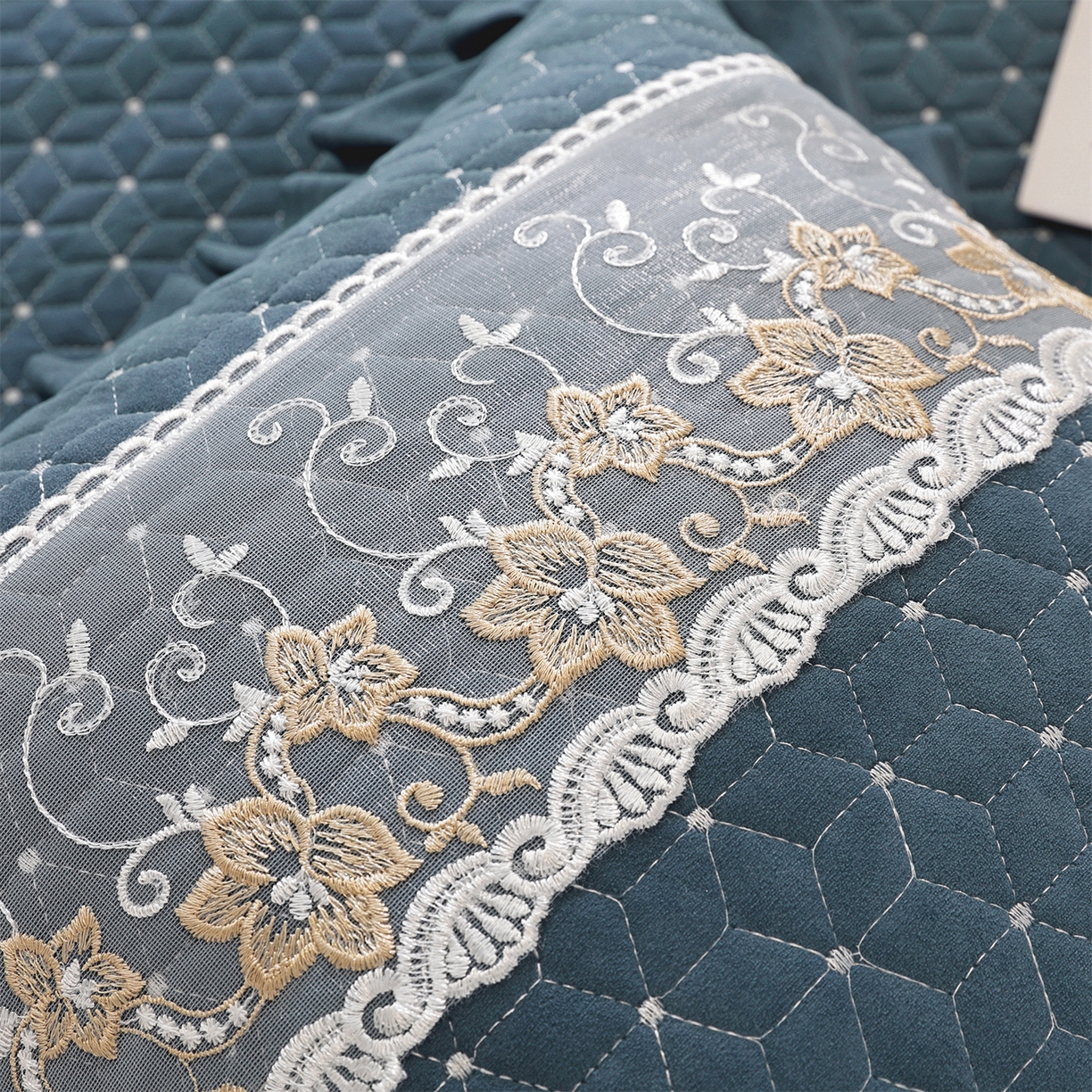 91家纺网 家纺一手货源 找家纺 共鸣沙发垫 2025新款羊毛尼飘窗垫 羊毛尼蓝色