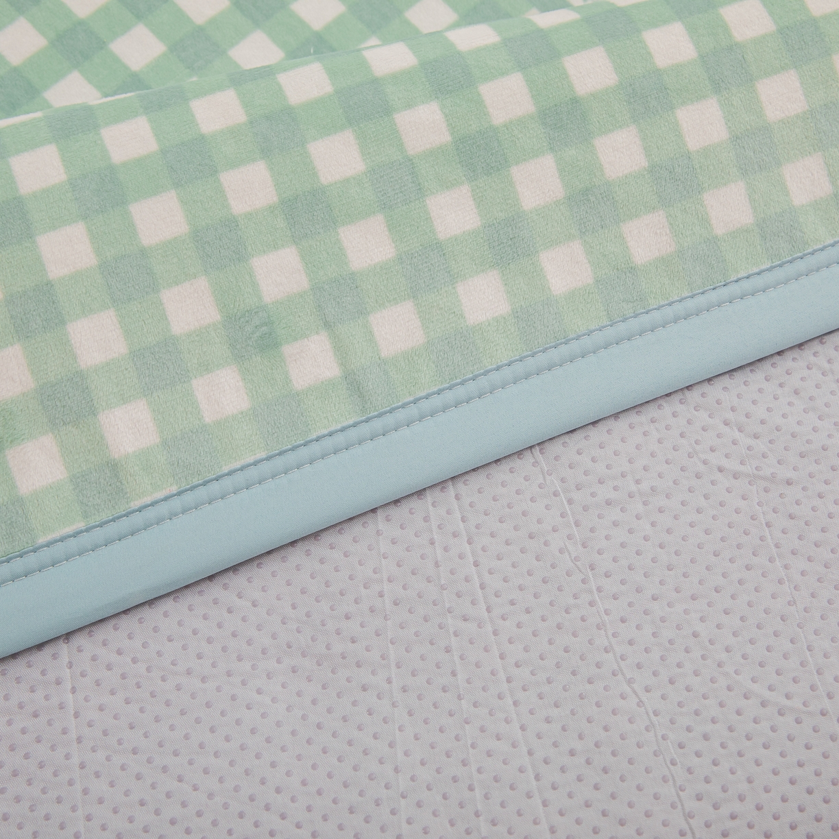 91家纺网 家纺一手货源 找家纺 手艺人家纺 2025新款宝宝绒复合牛奶绒炕盖 JHK53