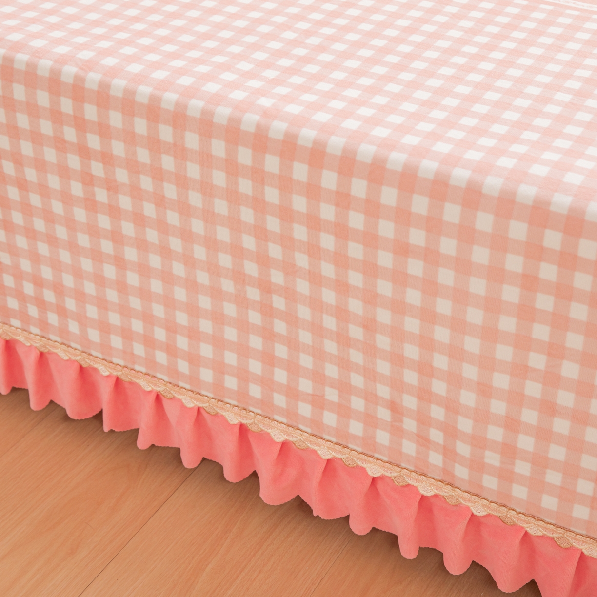 91家纺网 家纺一手货源 找家纺 手艺人家纺 2025新款宝宝绒复合牛奶绒炕盖 JHK38