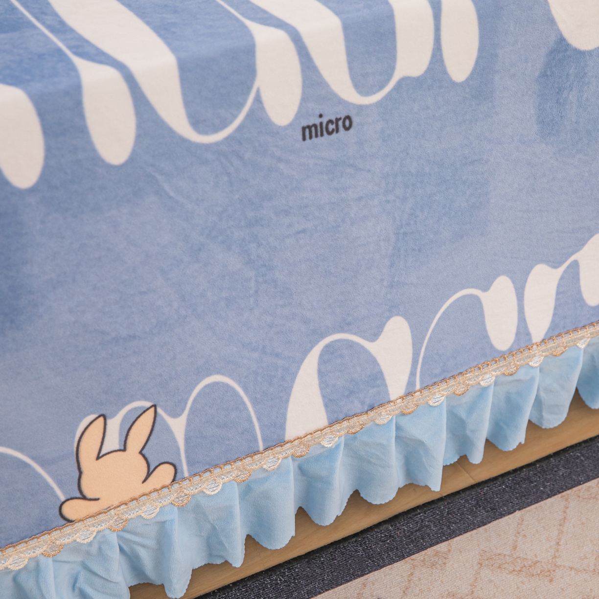 91家纺网 家纺一手货源 找家纺 手艺人家纺 2025新款宝宝绒复合牛奶绒炕盖 JHK59