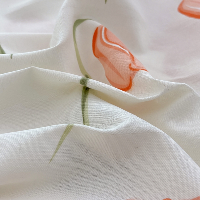 91家纺网 家纺一手货源 找家纺 青泽家纺 2025新款原棉老粗布床笠系列 赫本