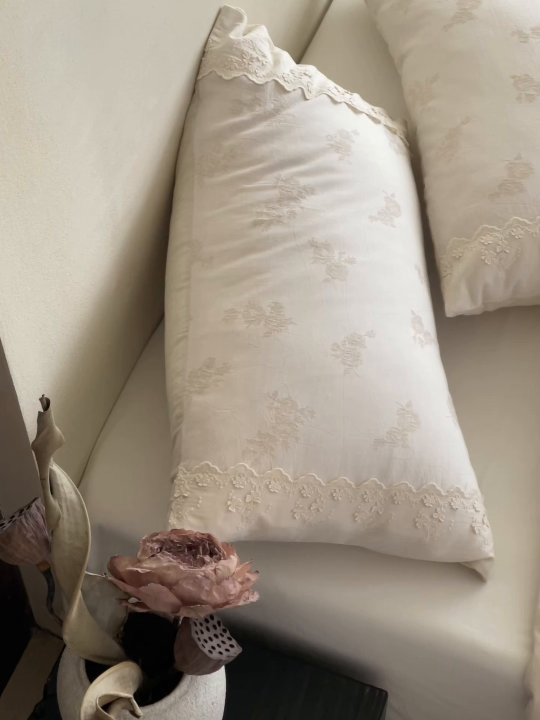 91家纺网 家纺一手货源 找家纺 一加一 2025新款亲肤柔软棉麻大提花大豆抗菌被子被芯 初朵