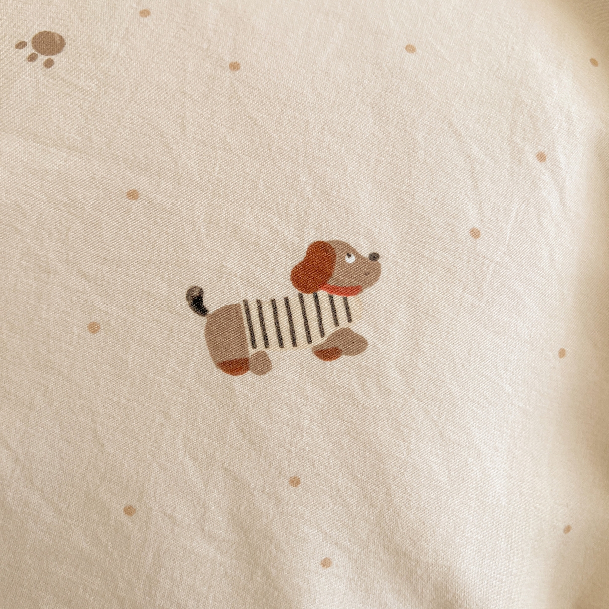 91家纺网 家纺一手货源 找家纺 韩后家纺 2025新款水洗棉印花系列四件套 腊肠狗