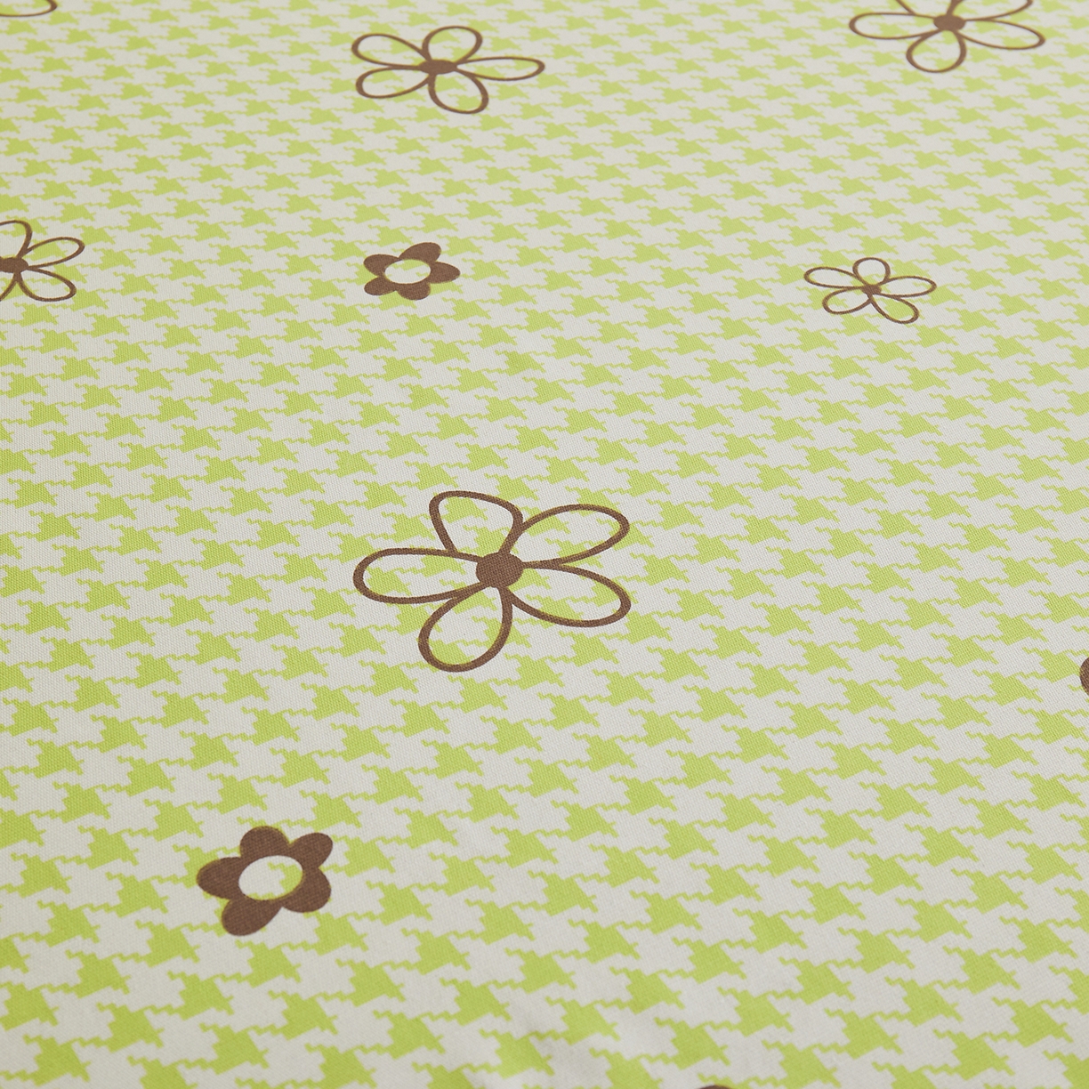 91家纺网 家纺一手货源 找家纺 青泽家纺 2025新款原棉标老粗布系列床单三件套 花儿朵朵