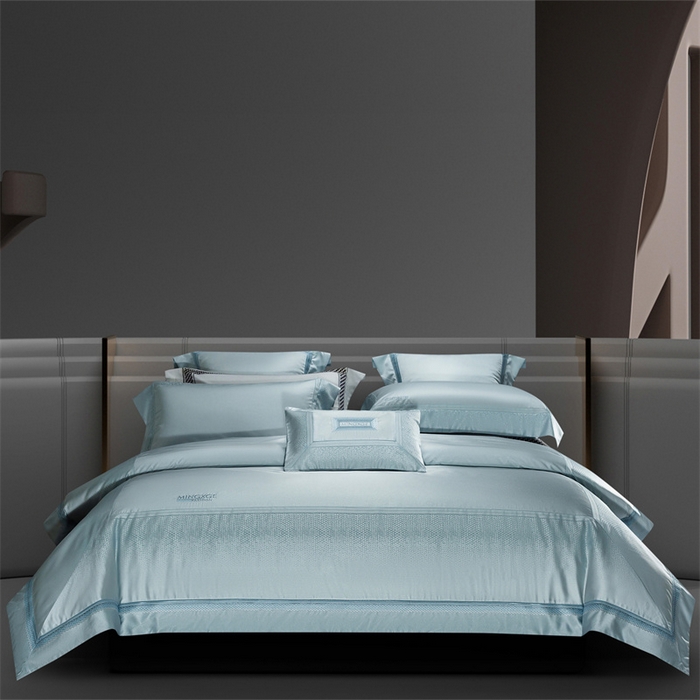 91家纺网 家纺一手货源 找家纺 （总）高大尚婚庆馆 2025新款高精密臻丝缎四件套-华尔兹