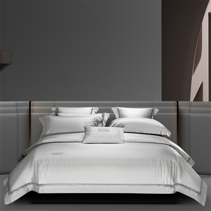 91家纺网 家纺一手货源 找家纺 （总）高大尚婚庆馆 2025新款高精密臻丝缎四件套-华尔兹