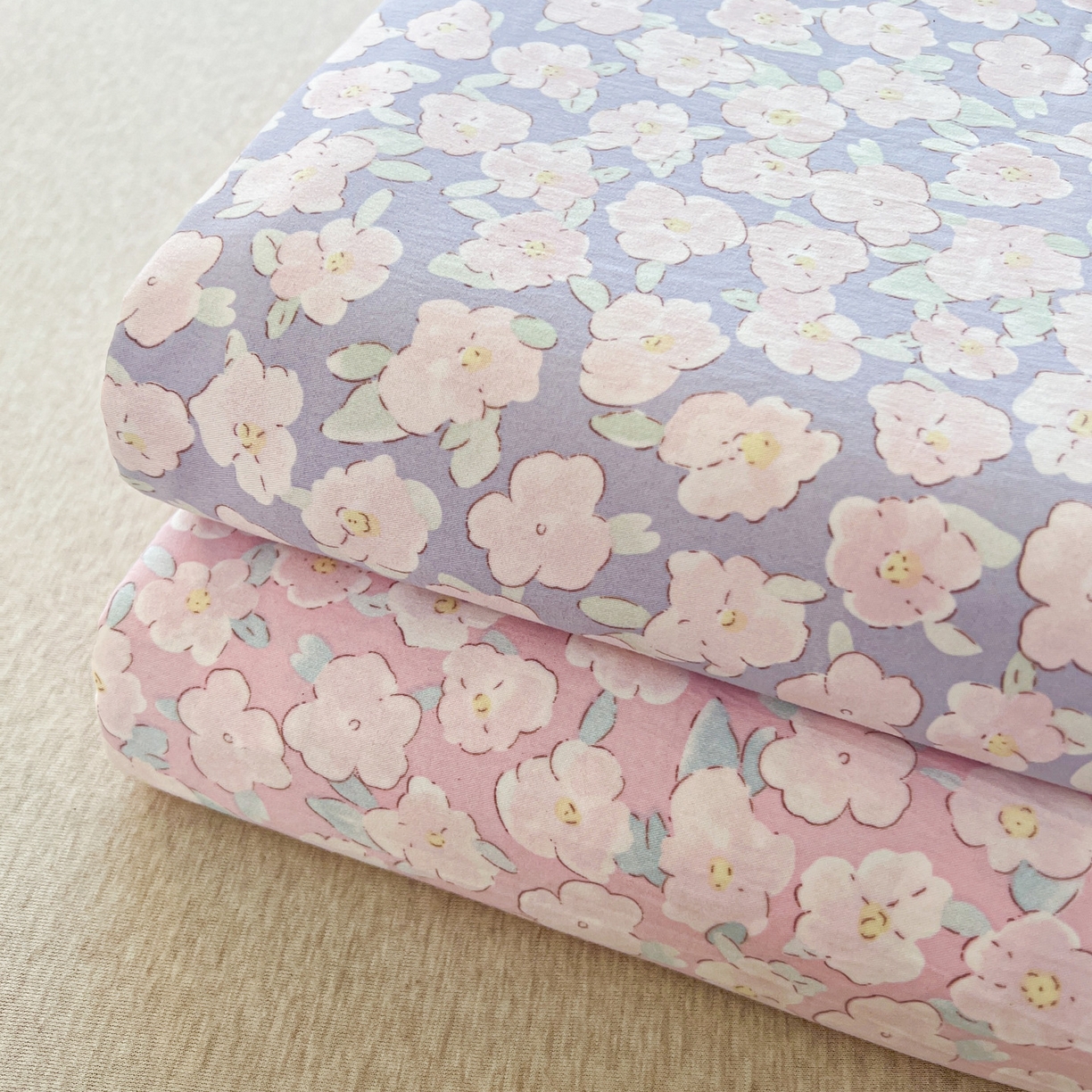 91家纺网 家纺一手货源 找家纺 韩后家纺 2025新款水洗棉印花系列四件套 组合