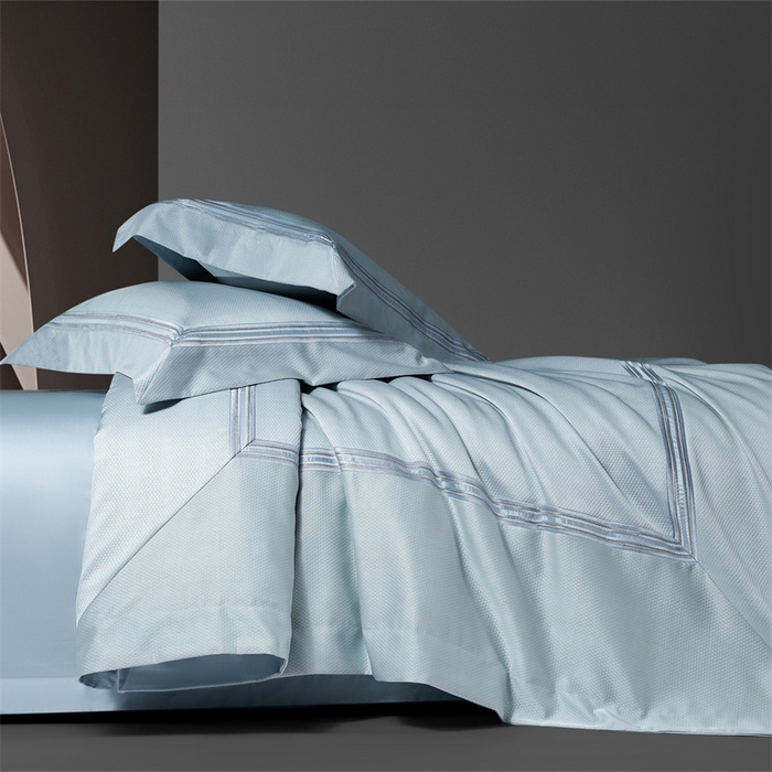 91家纺网 家纺一手货源 找家纺 （总）高大尚婚庆馆 2025新款高精密臻丝缎四件套-罗恩