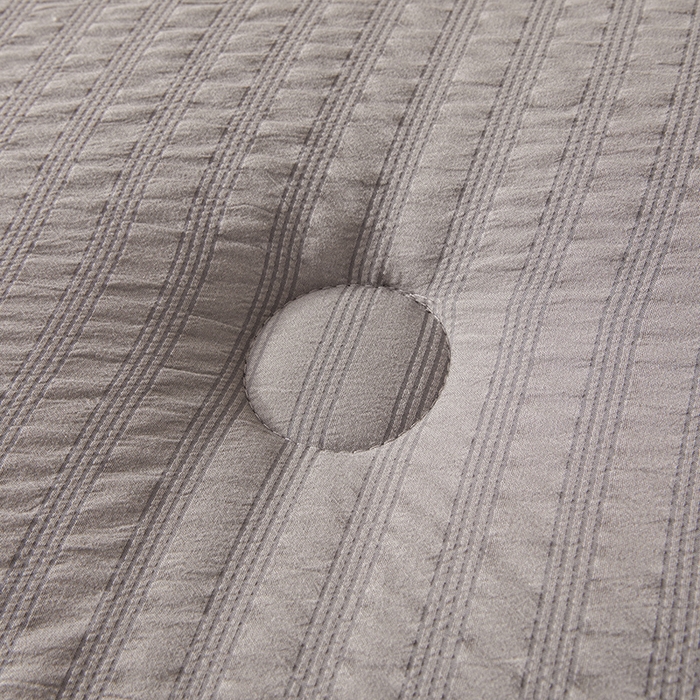 91家纺网 家纺一手货源 找家纺 （总）欢乐季 2025新款7A抗菌A类双喷提花泡泡棉大豆被四季被+被芯