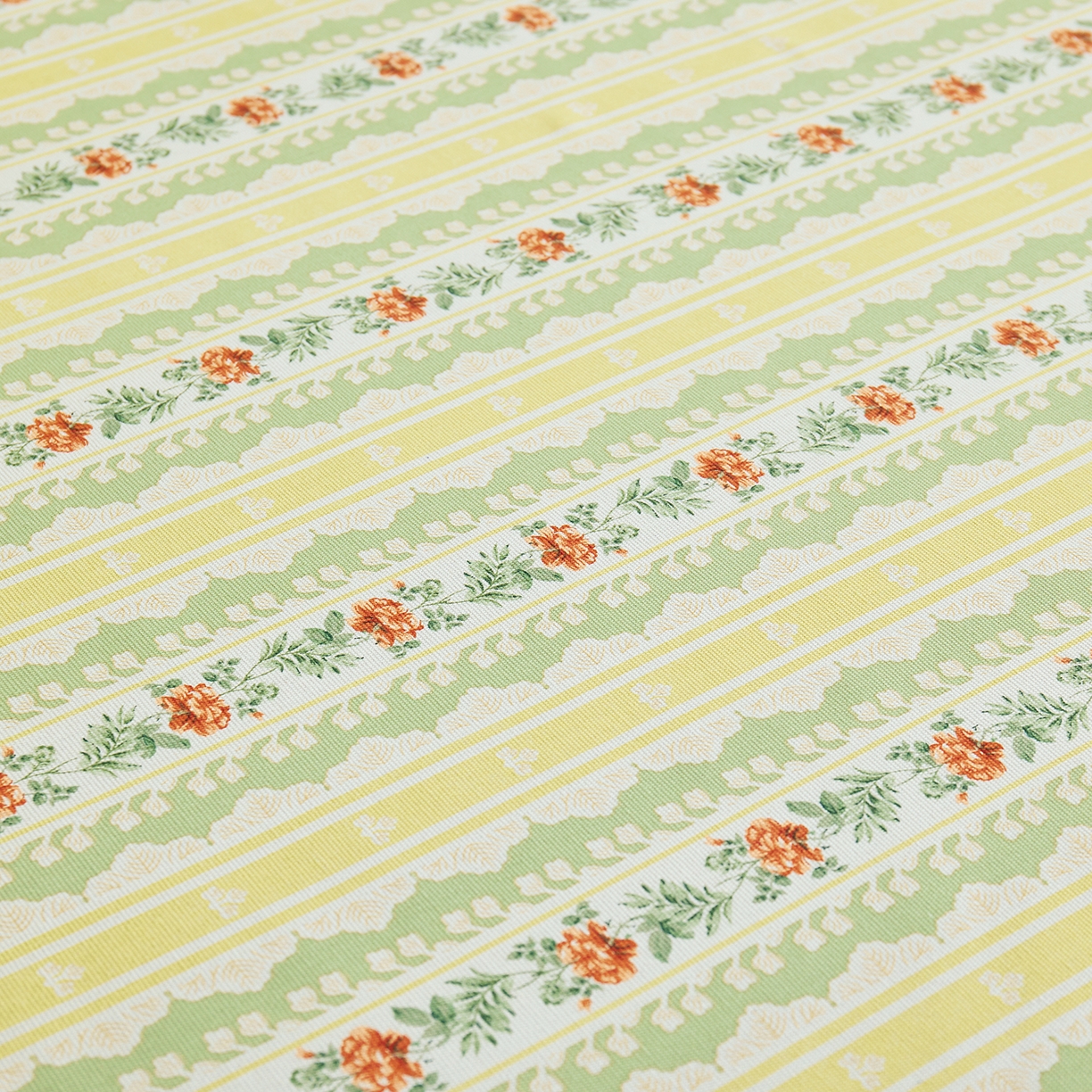 91家纺网 家纺一手货源 找家纺 青泽家纺 2025新款原棉标老粗布系列床单三件套 花漾