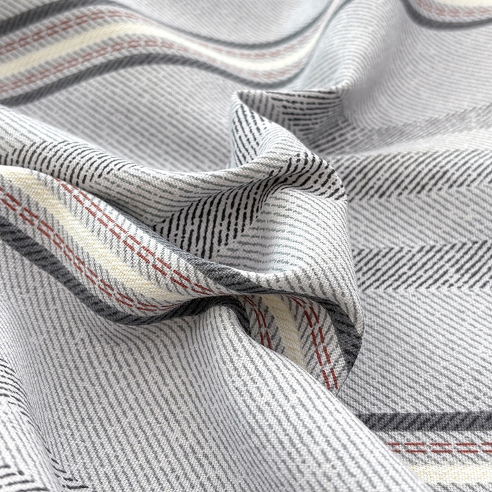 91家纺网 家纺一手货源 找家纺 青泽家纺 2025新款原棉老粗布床笠系列 时尚灰