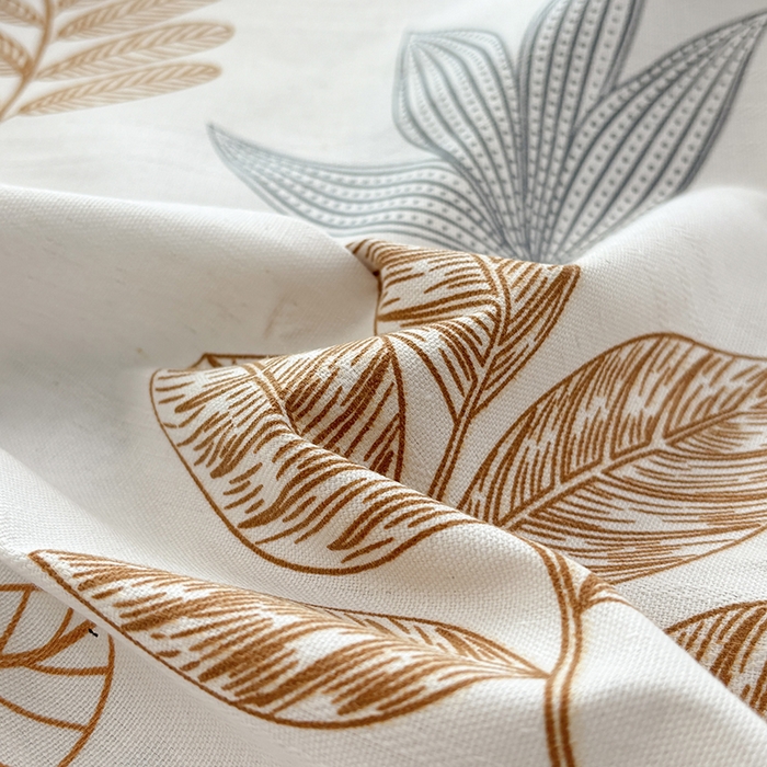 91家纺网 家纺一手货源 找家纺 青泽家纺 2025新款原棉老粗布床笠系列 叶语