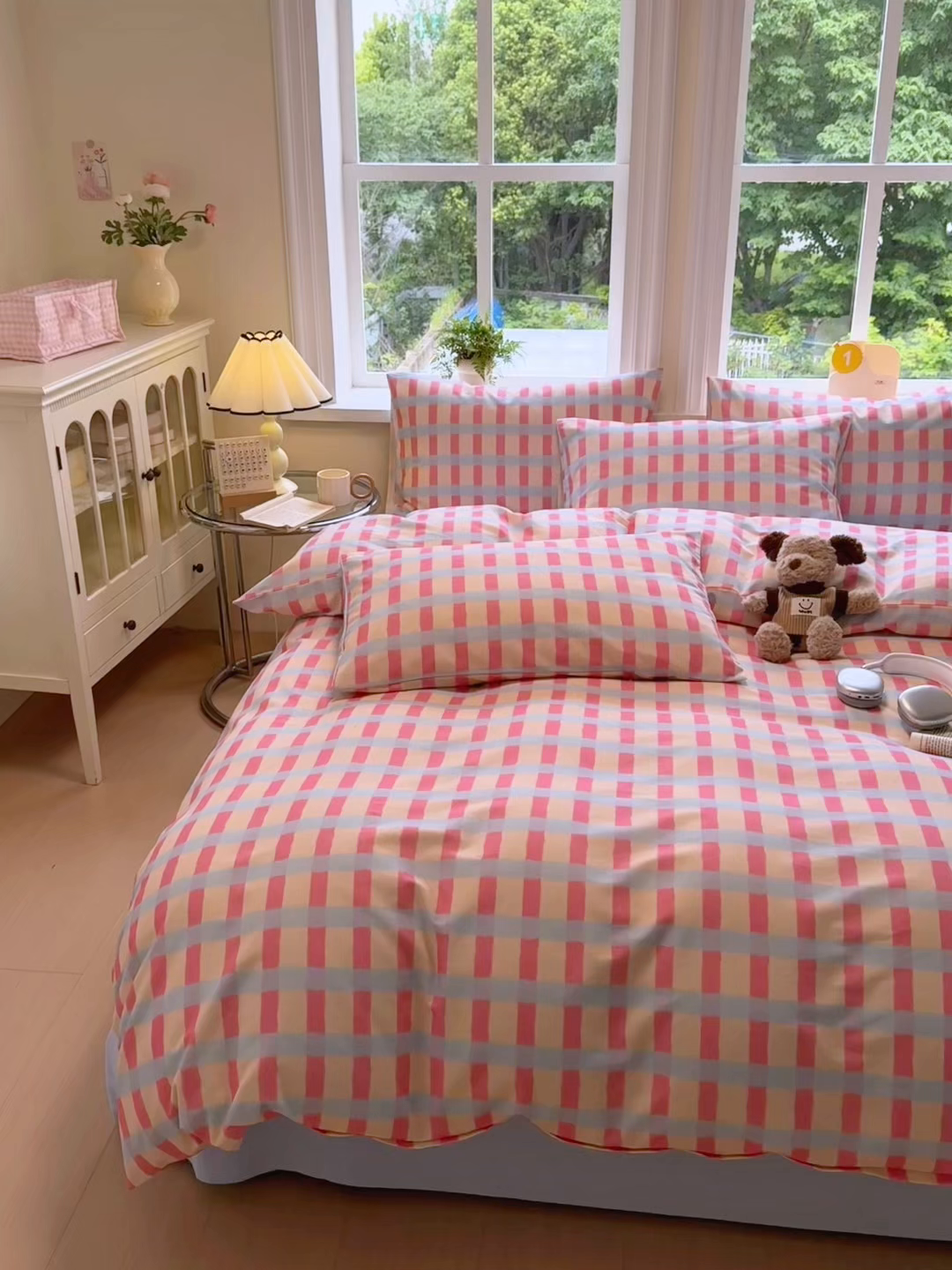 91家纺网 家纺一手货源 找家纺 （总）如意朵 2025新款全棉纯棉磨毛四件套