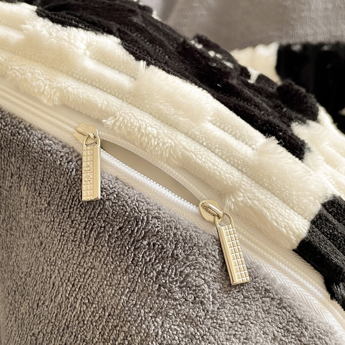 91家纺网 家纺一手货源 找家纺 摩妮卡 2025新款提花豆豆绒卡通印花牛奶绒四件套 柔伊