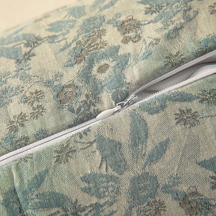 91家纺网 家纺一手货源 找家纺 梦莱家纺 2025新款棉麻荞麦枕枕头枕芯 深蓝 32x55cm甜荞/只