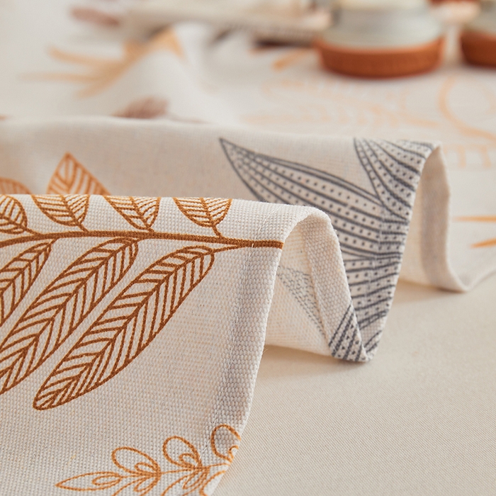 91家纺网 家纺一手货源 找家纺 青泽家纺 2025新款原棉标老粗布系列床单三件套 叶语