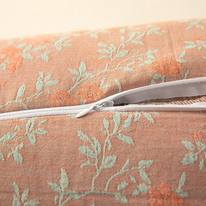 91家纺网 家纺一手货源 找家纺 梦莱家纺 2025新款棉麻荞麦枕枕头枕芯 粉色 32x55cm甜荞/只