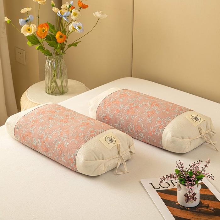 91家纺网 家纺一手货源 找家纺 （总）梦莱家纺 2025新款棉麻荞麦枕枕头枕芯