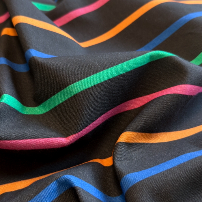 91家纺网 家纺一手货源 找家纺 如意朵 2025新款全棉纯棉磨毛四件套 多彩-黑