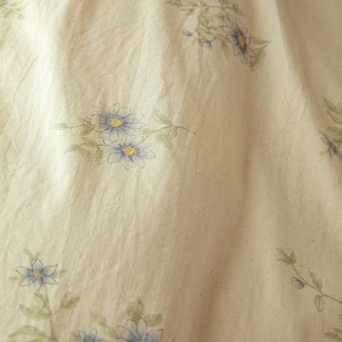 91家纺网 家纺一手货源 找家纺 （总）山舍家居 2025新款竹节棉麻印花工艺款四件套