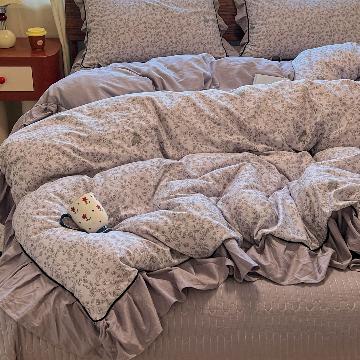 91家纺网 家纺一手货源 找家纺 （总）美梦家纺 2025新款亲肤舒适高克重云感棉床盖四件套