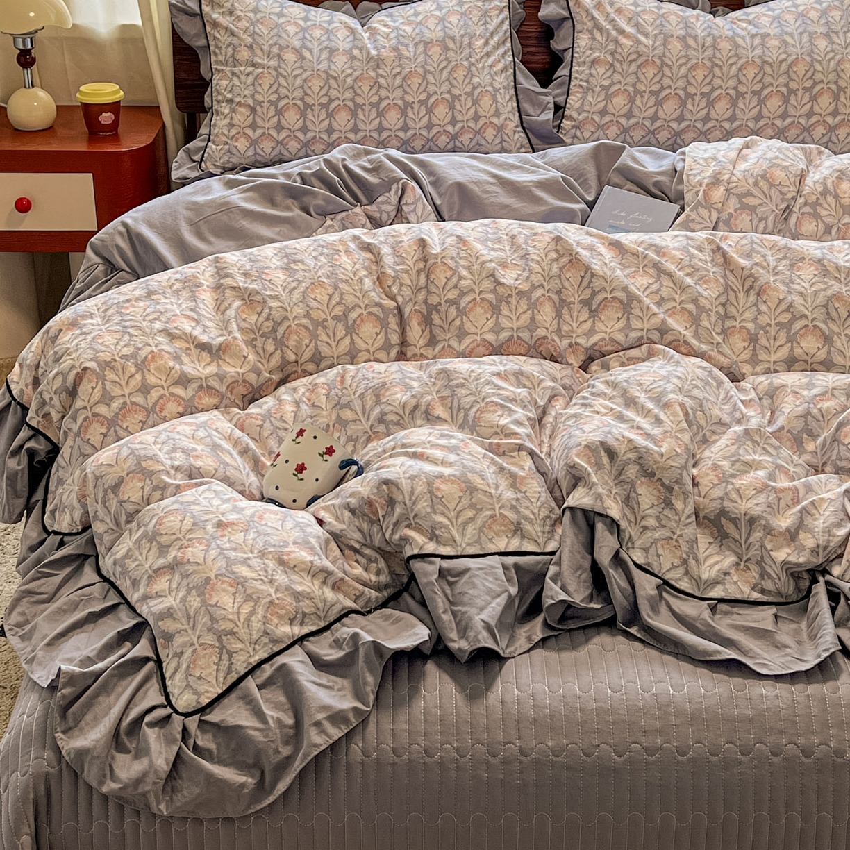 91家纺网 家纺一手货源 找家纺 （总）美梦家纺 2025新款亲肤舒适高克重云感棉床盖四件套