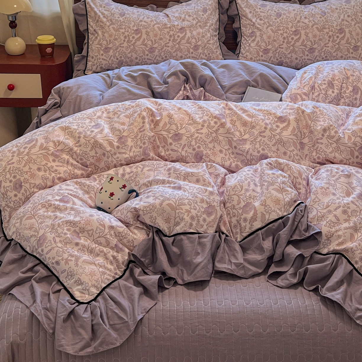 91家纺网 家纺一手货源 找家纺 （总）美梦家纺 2025新款亲肤舒适高克重云感棉床盖四件套