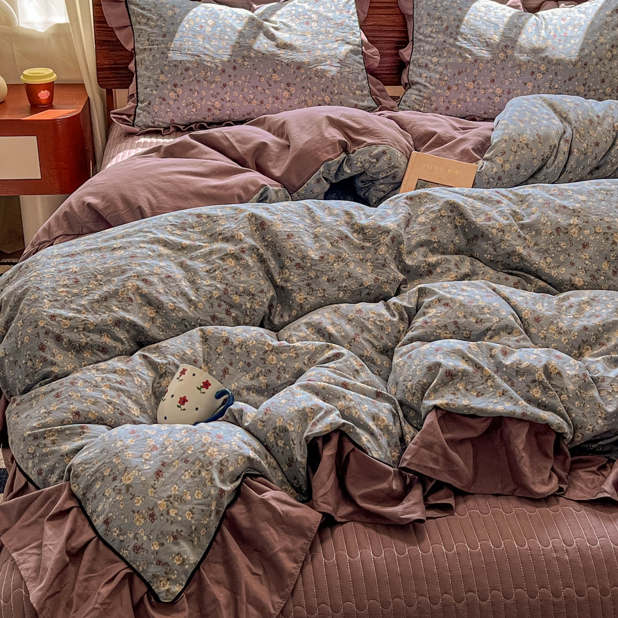 91家纺网 家纺一手货源 找家纺 （总）美梦家纺 2025新款亲肤舒适高克重云感棉床盖四件套