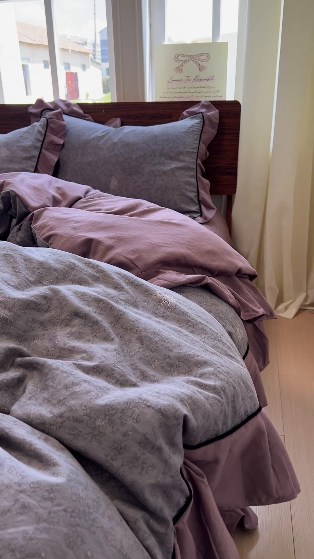 91家纺网 家纺一手货源 找家纺 美梦家纺 2025新款亲肤舒适高克重云感棉床盖四件套 巴洛克之恋·咖