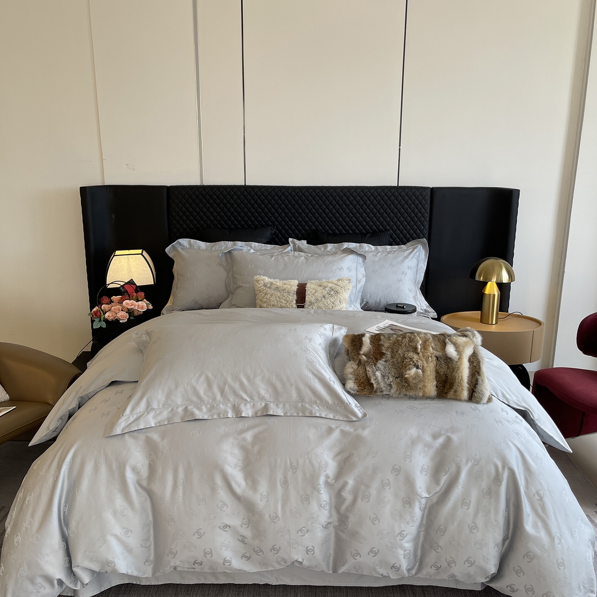 91家纺网 家纺一手货源 找家纺 莱豫家纺 2025秋冬新款长绒棉纯棉提花四件套 佐罗