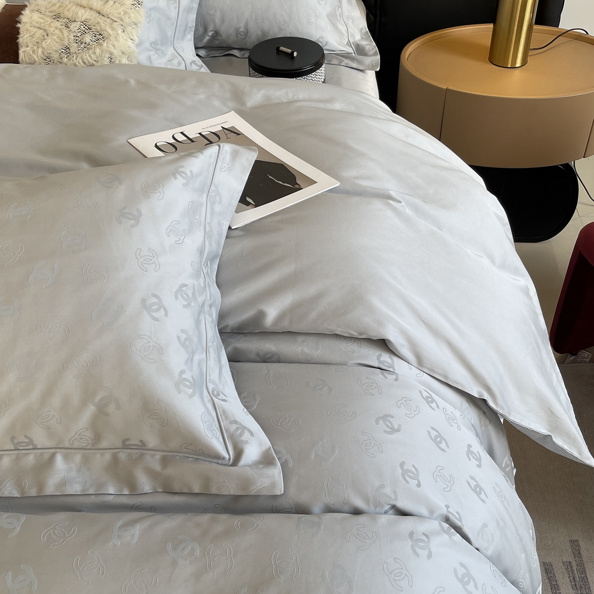 91家纺网 家纺一手货源 找家纺 莱豫家纺 2025秋冬新款长绒棉纯棉提花四件套 佐罗