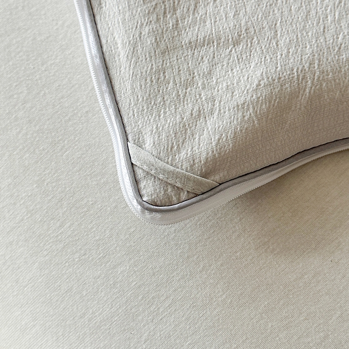 91家纺网 家纺一手货源 找家纺 鸣创 2025新款新疆棉花被双拼被子冬被被芯二合一棉花子母被木棉春秋被 雅士灰