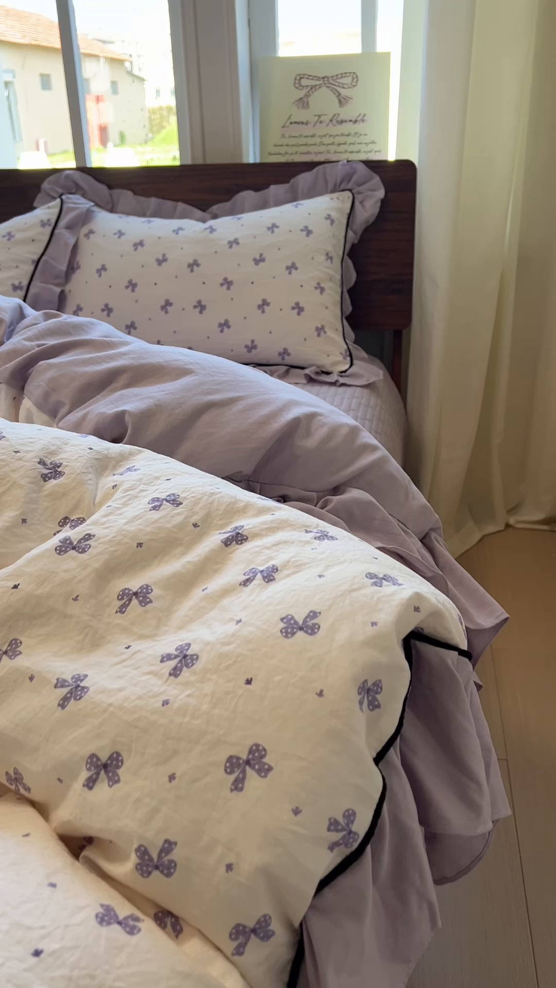 91家纺网 家纺一手货源 找家纺 美梦家纺 2025新款亲肤舒适高克重云感棉床盖四件套 若梦·紫