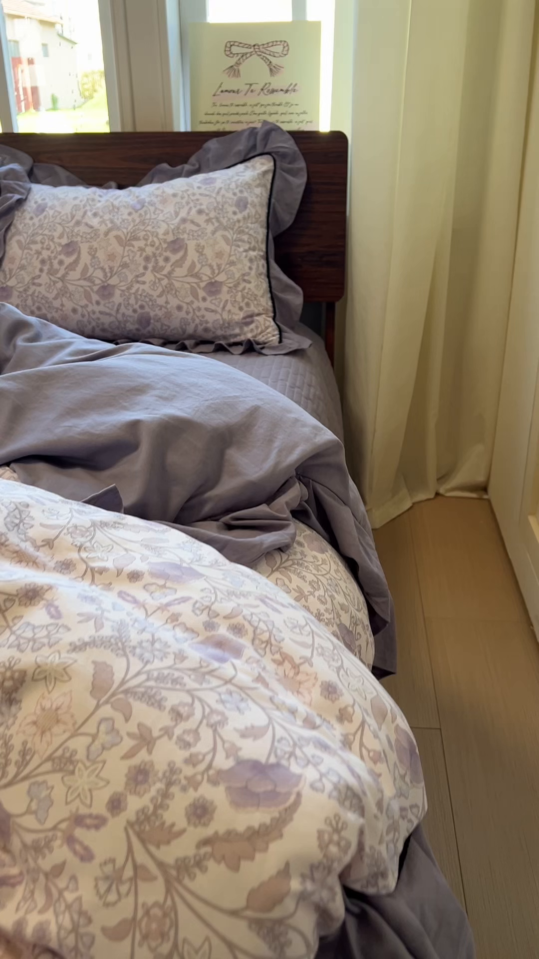 91家纺网 家纺一手货源 找家纺 美梦家纺 2025新款亲肤舒适高克重云感棉床盖四件套 若影·紫