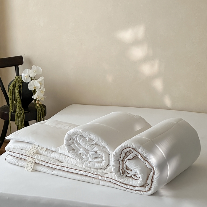 91家纺网 家纺一手货源 找家纺 （总）三味舒屋 2025新款亲肤舒适简约本素棉花床褥