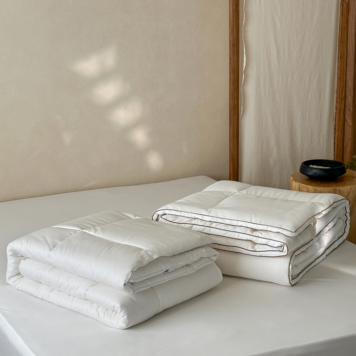 91家纺网 家纺一手货源 找家纺 三味舒屋 2025新款亲肤舒适简约本素棉花床褥 组合图仅供参考不可下单