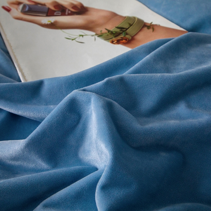 91家纺网 家纺一手货源 找家纺 （总）悦织湾家纺 2025新款水晶绒刺绣羽毛四件套纯色床单被套枕套学生宿舍单双人床三四件套