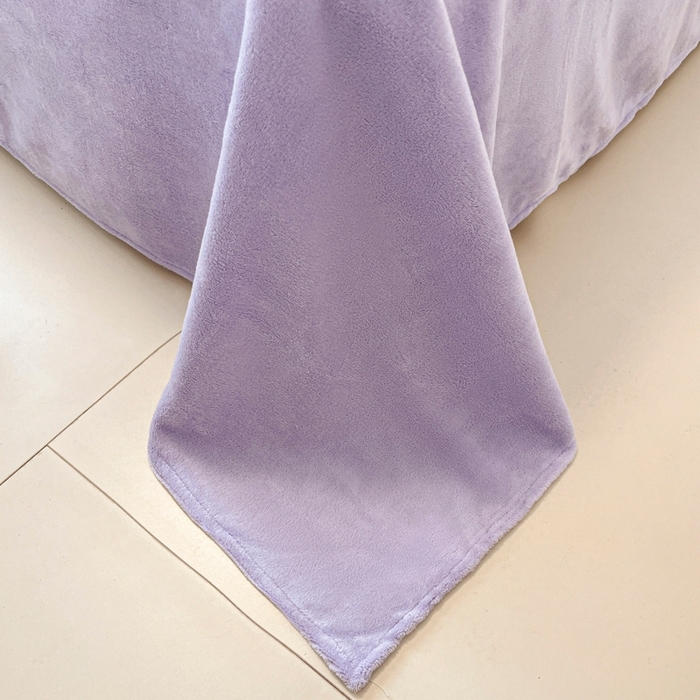 91家纺网 家纺一手货源 找家纺 金爱家 2025新款正版三丽鸥授权大版卡通平网数码印花加厚高克重牛奶绒系列四件套-第二批 绒R呆萌库洛米