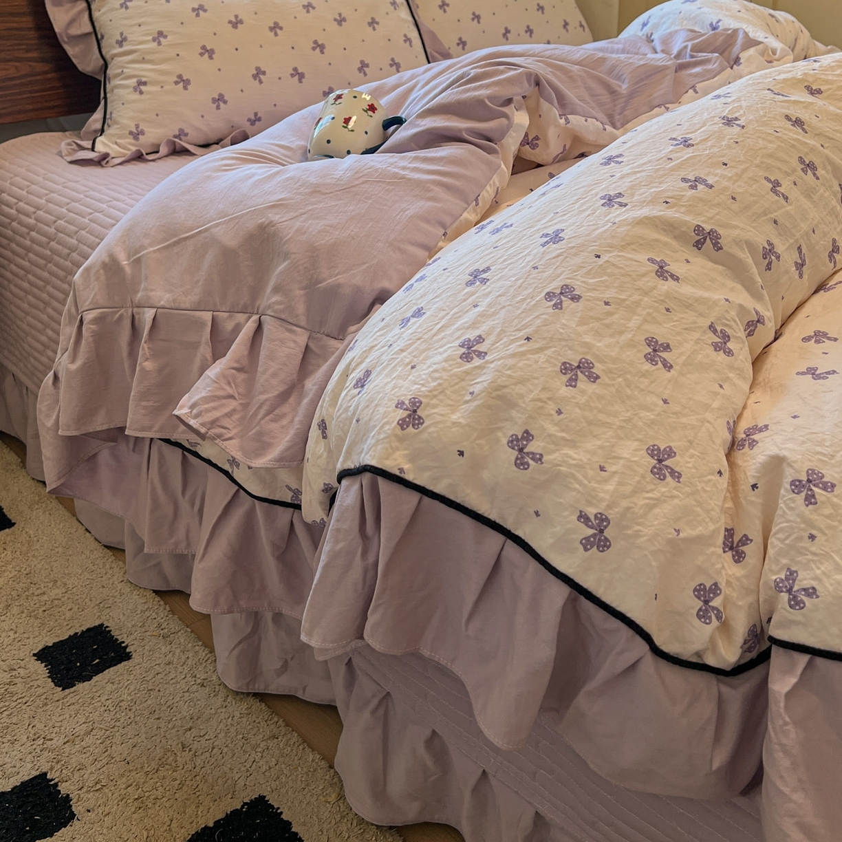 91家纺网 家纺一手货源 找家纺 （总）美梦家纺 2025新款亲肤舒适高克重云感棉床盖四件套