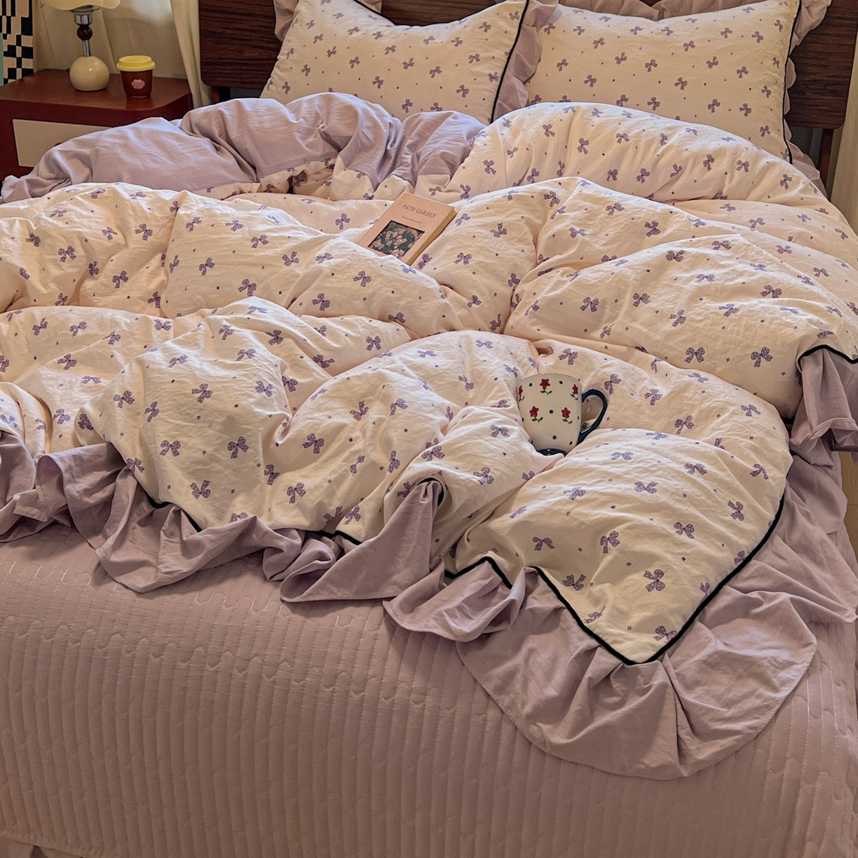 91家纺网 家纺一手货源 找家纺 （总）美梦家纺 2025新款亲肤舒适高克重云感棉床盖四件套