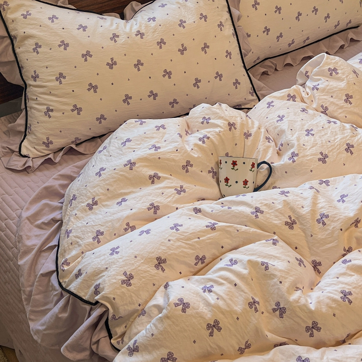 91家纺网 家纺一手货源 找家纺 （总）美梦家纺 2025新款亲肤舒适高克重云感棉床盖四件套