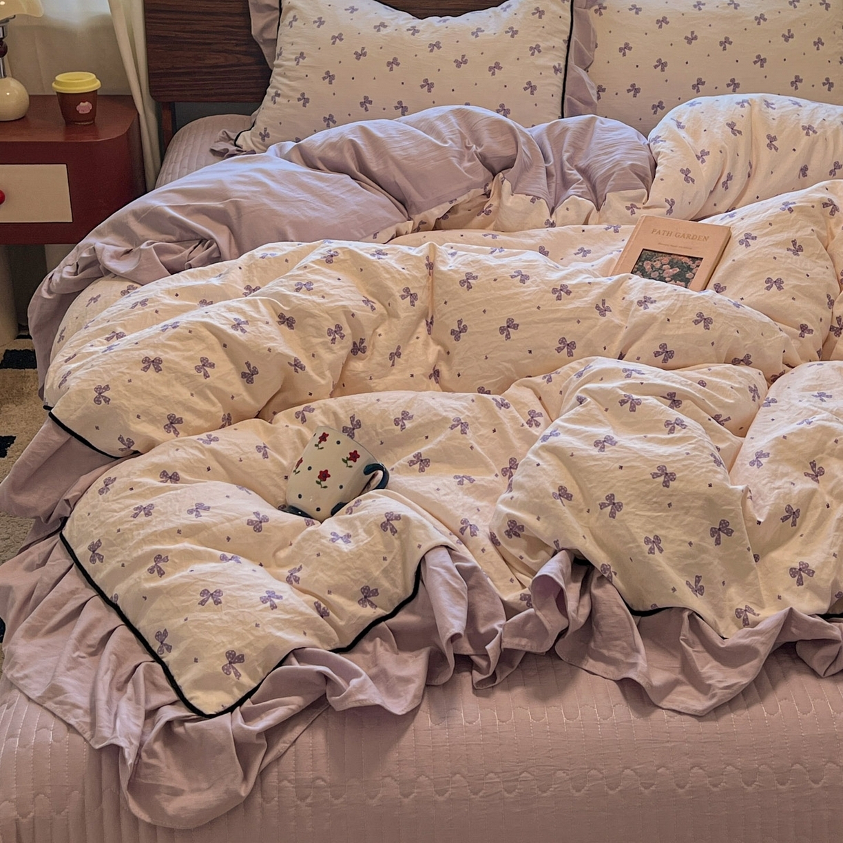 91家纺网 家纺一手货源 找家纺 （总）美梦家纺 2025新款亲肤舒适高克重云感棉床盖四件套