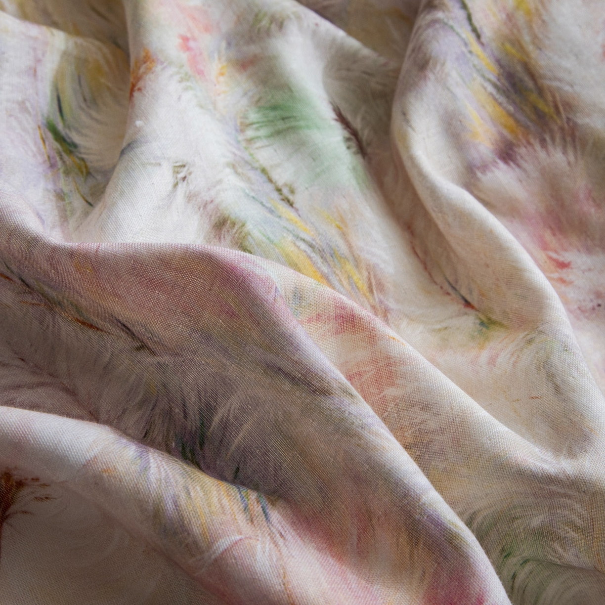 91家纺网 家纺一手货源 找家纺 大境 2025秋冬新款A类全棉双层纱棉加牛奶绒四件套韩版公主风 瑞芙丽