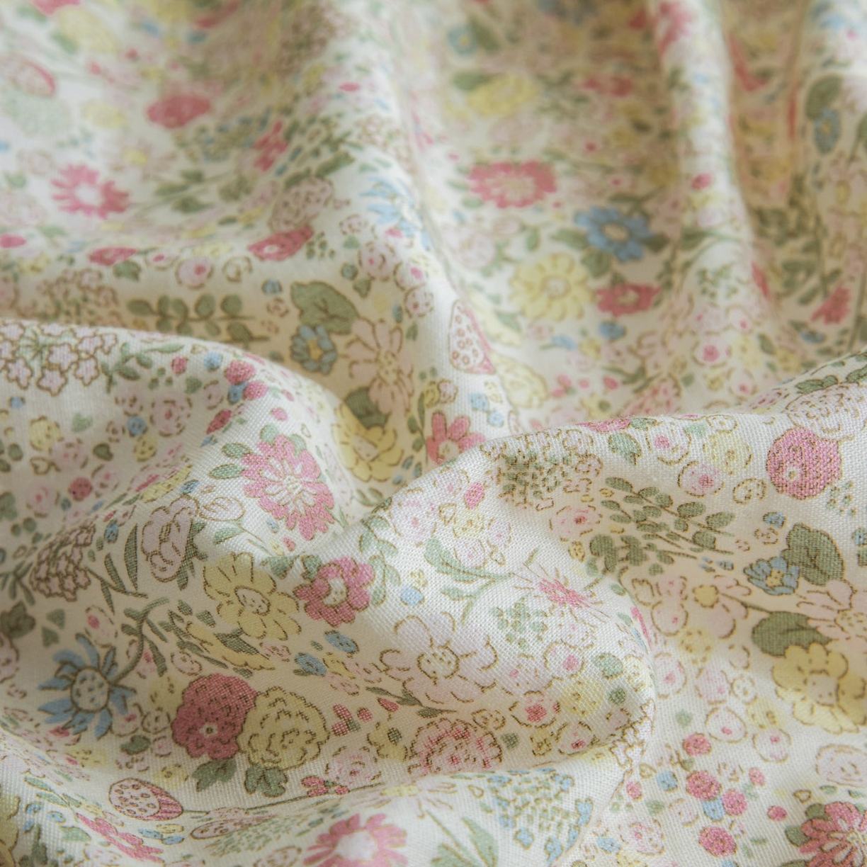 91家纺网 家纺一手货源 找家纺 大境 2025秋冬新款A类全棉双层纱棉加牛奶绒四件套韩版公主风 奈斯